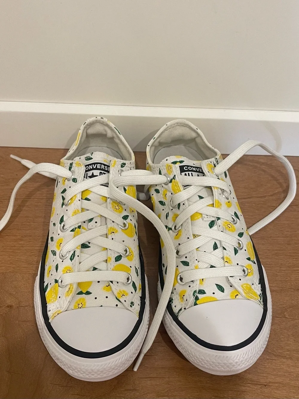 Converse Chuck Taylor All Star Lemon Print Low Top Sneakers